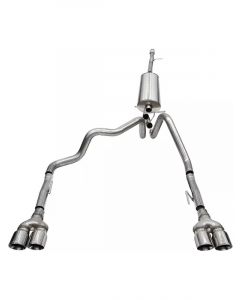 Corsa Performance Cat Back Exhaust System For 19 Silverado 1500 6.2L