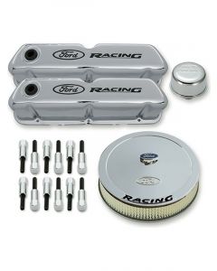 Ford Performance Engine Dress up Kit Chrome with Ford Racing Log