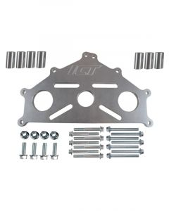 ICT Billet Engine Safe Stand Adapter Plate For Chevy LS1 Durama
