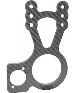 King Racing Products Carbon Steering Mount Left Side Shut Off