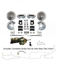 Leed Power Conversion Brake Kit For 64-66 Mustang