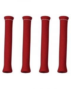 Moroso Spark Plug Boot Protectors High Temperature Red Pack of 4