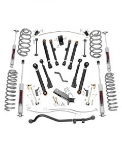 Rough Country 4in Suspension Lift Kit For 97-06 Jeep Wrangler TJ
