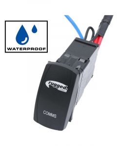 Rugged Radios Rocker Switch Waterproof with Harness GMR25