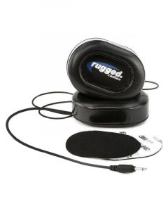 Rugged Radios Speaker Kit Helmet Ear Cups 3.5mm Cord