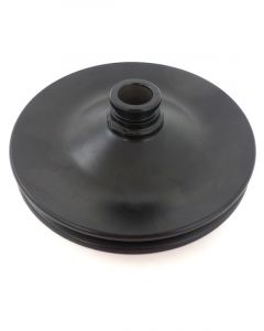 Racing Power  Steering Pulley Single Groove Black For GM