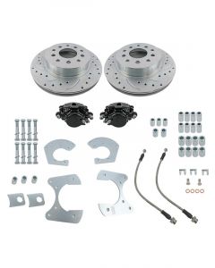 Right Stuff 8.8 Rear Disc Brake Conversion 5 Lug Axles For Ford