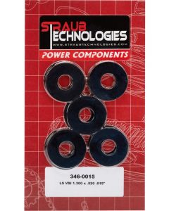 Straub Valve Spring Shims Pack of 50 .015 For GM LS Engines