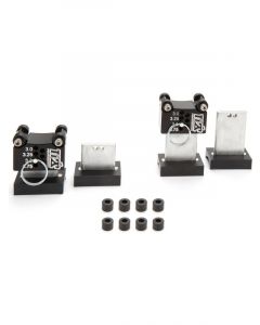 Ti22 Performance Mini Sprint Set Up Blocks Rear Black