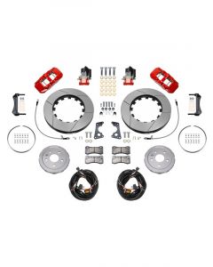 Wilwood Brake Kit Rear For Corvette C8 Aerolite 4R Slotted