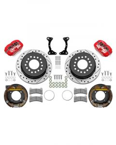 Wilwood Brake Kit Rear Red FDP Drilled 11in For GM G Body