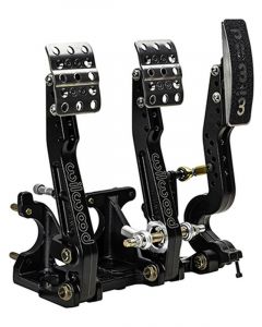 Wilwood Triple Pedal Assembly Adjustable Floor Mount W/Links Tru-Bar