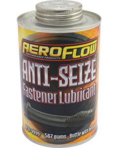 Aeroflow Fastener Lubricant 567 Gram Bottle w/ Brush Anti-Seize