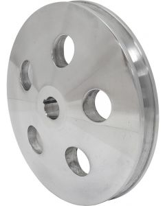 Aeroflow Power Steering Pump Pulley with Single Groove For GM Pump