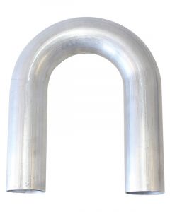 Aeroflow 180" Alum Mandrel Bend 1-1/2" Dia 1/16" Wall 5-1/2" Leg