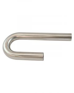 Aeroflow 180 Deg Mandrel J Bend 1-1/2" O.D .065" Wall 6"/12" Leg