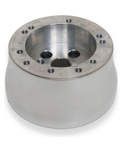 RPC 5/6 Bolt Billet Steering Wheel Adapter Polished
