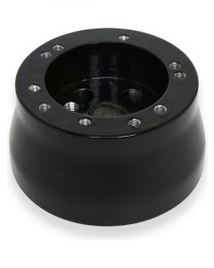 RPC 5/6 Bolt Billet Steering Wheel Adapter Black