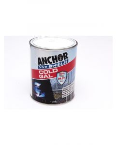Anchor Shield Metal Anti Rust Paint Cold Galvanising 1L