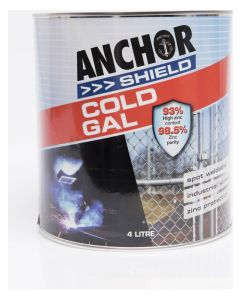 Anchor Shield Metal Anti Rust Paint Cold Galvanising 4L