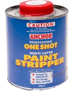 Anchor Professional One Shot Multi Layer Paint Stripper 500ml
