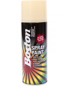 Boston High Gloss Quick Drying Aerosol Spray Paint Yellow Oxide Primer 250g