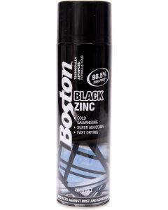 Boston Black Zinc High Quality Rust Prevention Spray Paint 400g