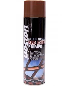 Boston Structural Red Oxide Primer Fast Drying Spray Paint 400g