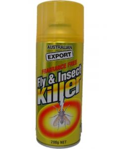 Export Insect/Fly Killer Fragrance Free Yellow Can 200g