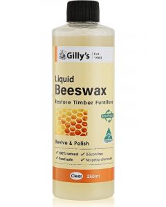 Gilly Liquid Beeswax Restore Timber Furniture 250ml