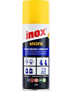 Inox MX3 Food Grade Lubricant Multi Purpose Oil Based Aerosol 300g