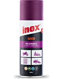 Inox MX9 No Chukka Chain Lubricant Aerosol Spray 300g