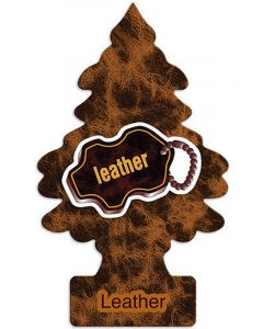 Little Trees Car Air Freshener Leather Single Pack