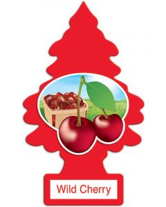 Little Trees Car Air Freshener Wild Cherry Single Pack