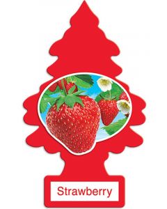 Little Trees Car Air Freshener Strawberry Single Pack