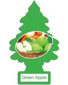 Little Trees Car Air Freshener Green Apple Single Pack