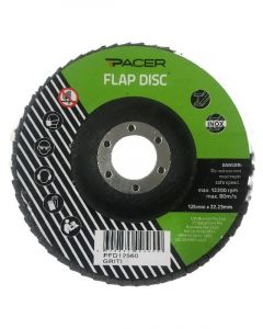 Pacer Flap Disc 125mm Diameter 120 Coarse Grit