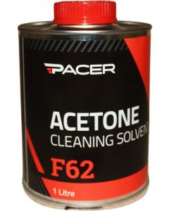 Pacer F62 Acetone Powerful Cleaning Solvent 1L
