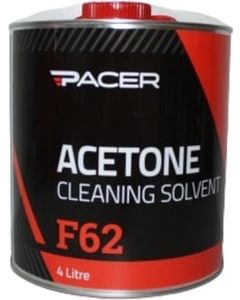 Pacer F62 Acetone Powerful Cleaning Solvent  4L