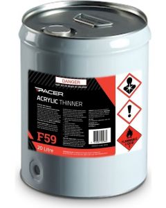 Pacer F59 Acrylic Paint Thinners 20L