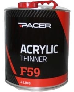 Pacer F59 Acrylic Paint  Thinners 4L