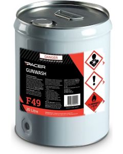 Pacer F49 Gunwash Cleaning Solvent 20L