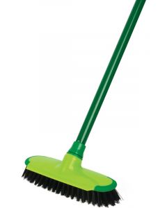 Sabco Deck Scrub with Handle Green 230mm Head