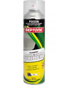 Septone Plastic Adhesion Primer Aerosol Clear 400g