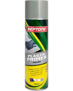 Septone Plastic Primer Filler Aerosol Grey 400g
