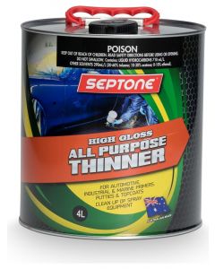 Septone High Gloss All Purpose Thinner 4L