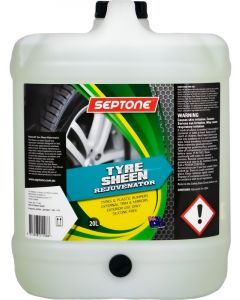 Septone Tyre Sheen Rejuvenator Water Based Silicone Free 20L