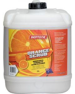 Septone Orange Scrub Industrial Strength Hand Cleaner + Pump 20L Kit