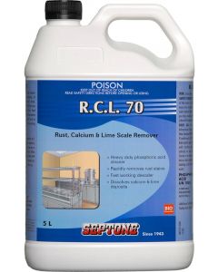 Septone RCL 70 Rust Calcium & Lime Scale Remover 5L