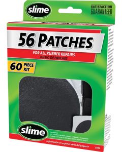 Slime 56 Patches For All Rubber Repair with Rubber Cement